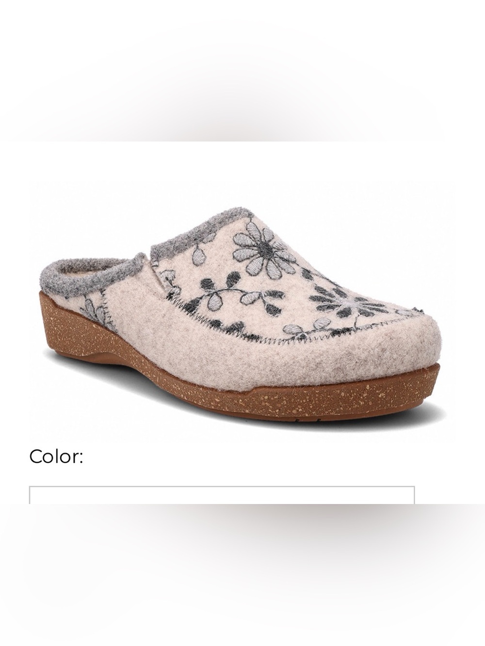 TAOS WOOLDERNESS 2 Clog Slipper Women’s size 38 7-7.5